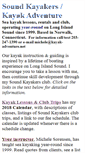 Mobile Screenshot of kayak-adventure.net